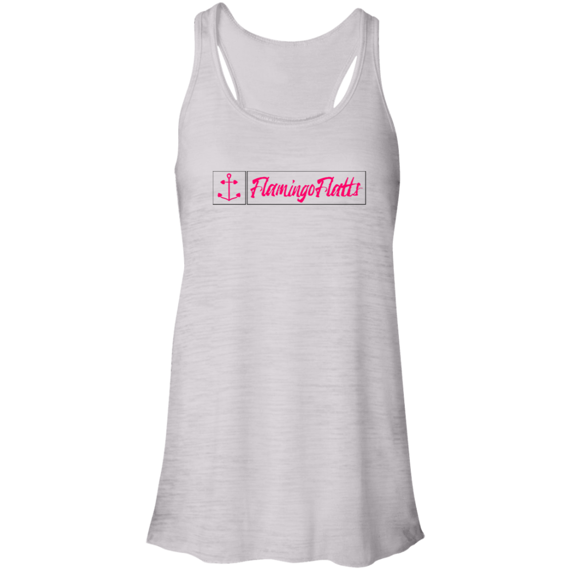 B8800 Ladies' Flamingo Flatts Newport Coastal Flowy Racerback Tank