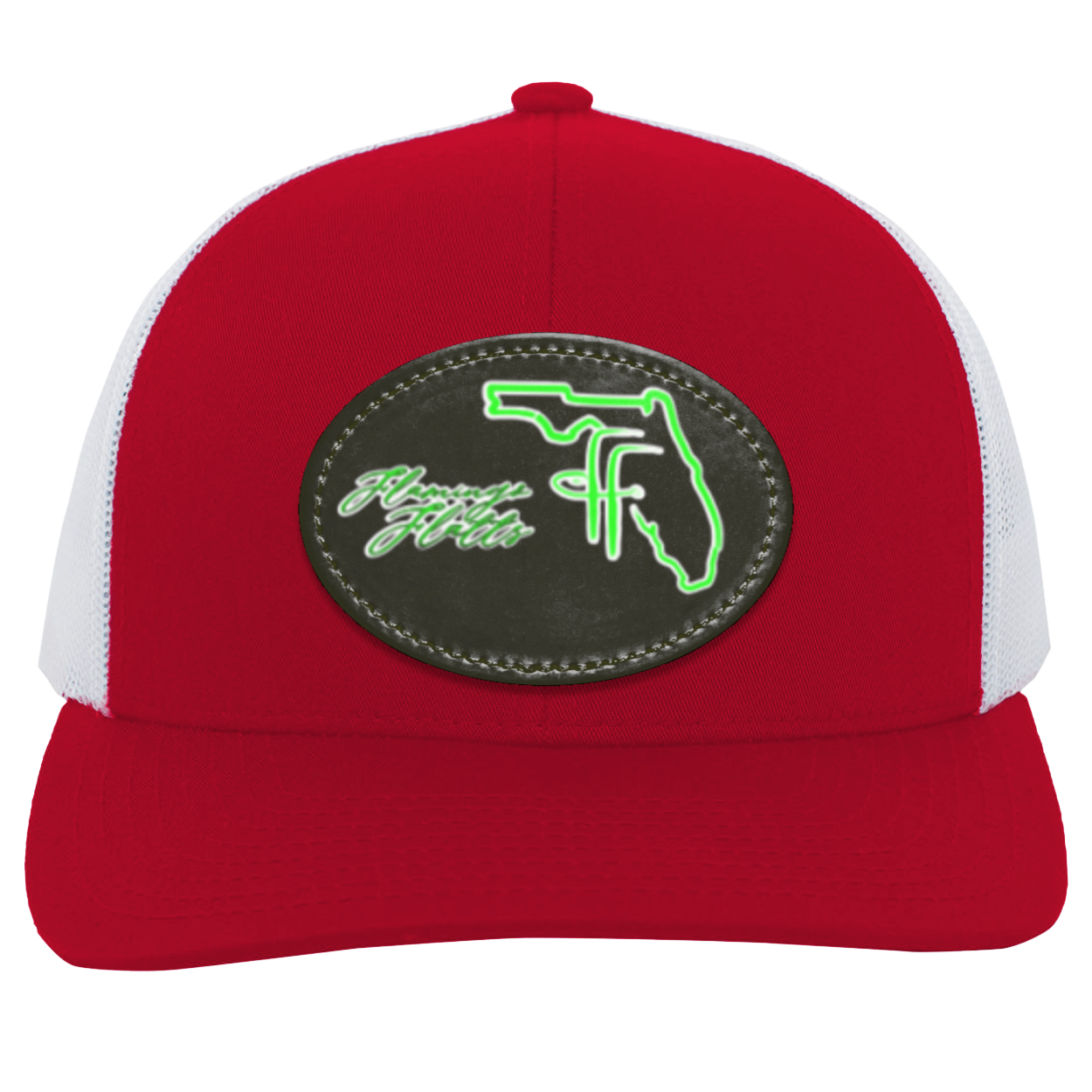 104C Flamingo Flatts Coastal Trucker Snap Back - Patch