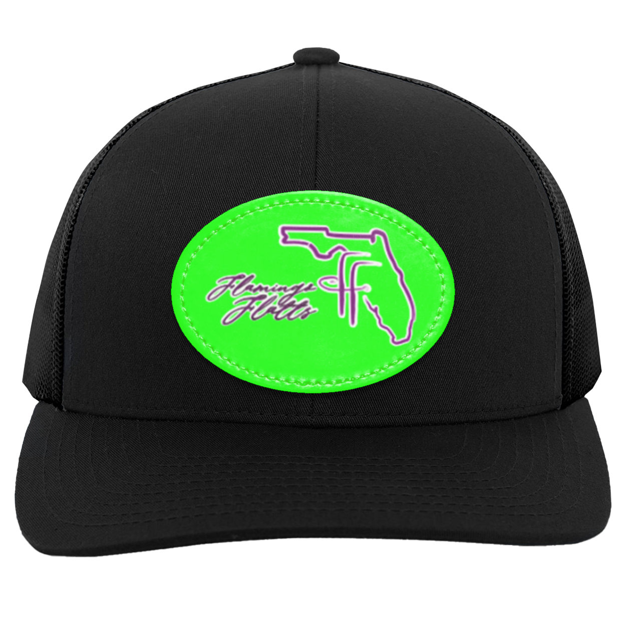 104C Flamingo Flatts Coastal Trucker Snap Back - Patch