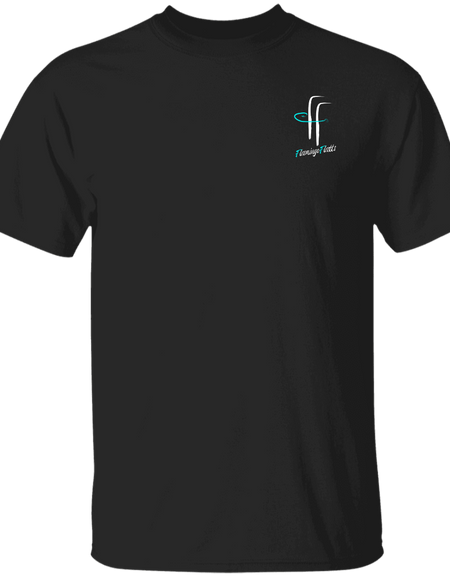 G500 5.3 oz. Men's FF/Flamingo Front/Back T-Shirt