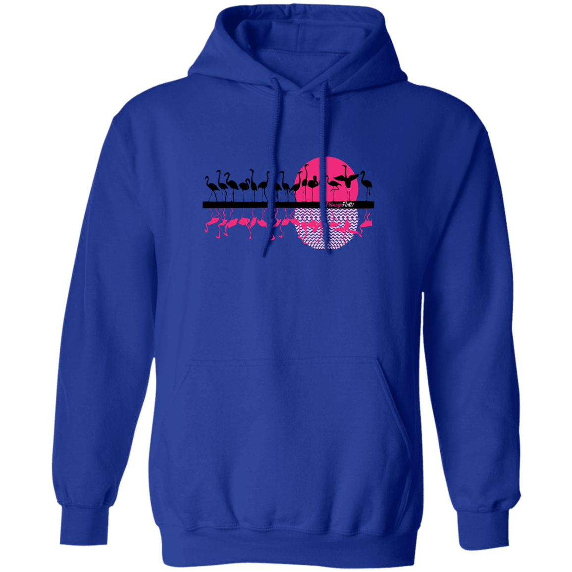 G185 Flamingo Flatts Sunset Pullover Hoodie