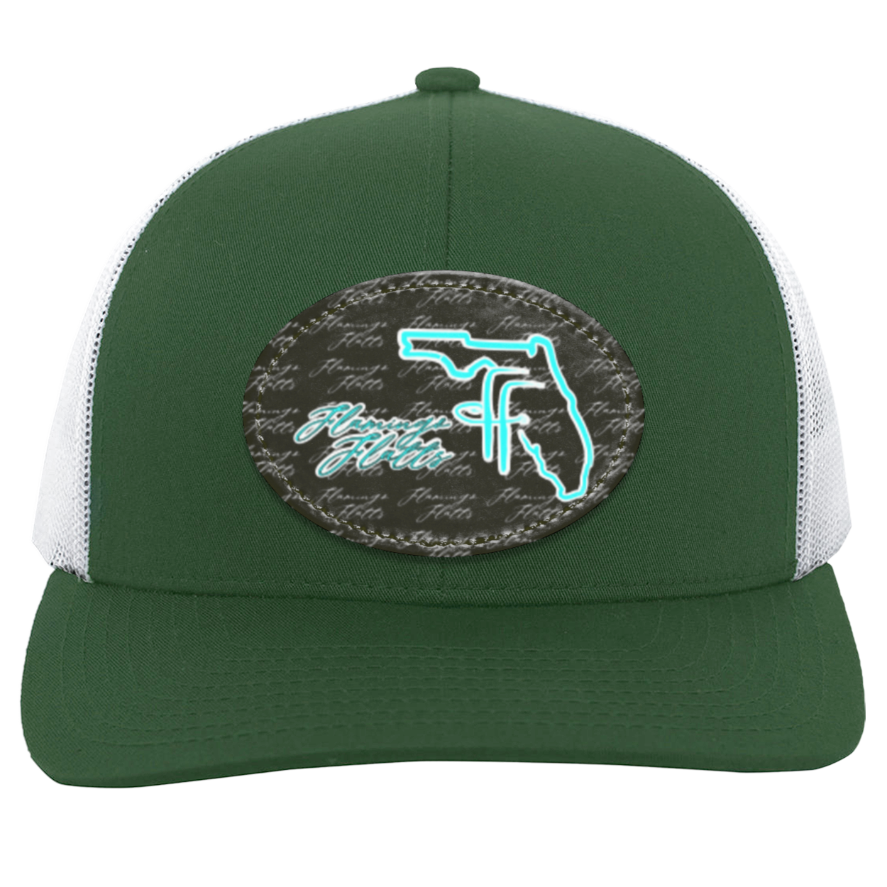 104C Flamingo Flatts Coastal Trucker Snap Back - Patch