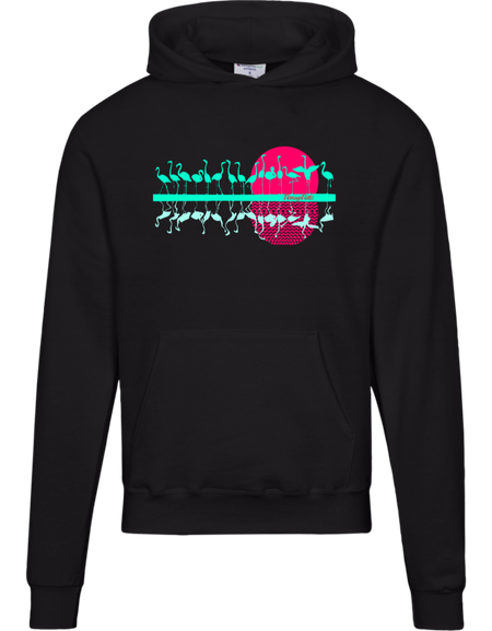 S700 Men's Flamingo Flatts Sunset Champion Mens Powerblend Hoodie