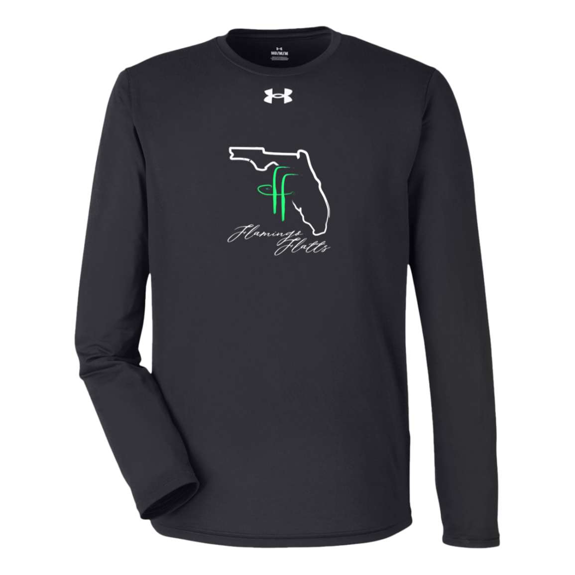 1376843 Under Armour Team Flamingo Flatts Coastal Tech Long Sleeve Tee