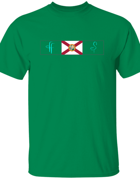 G500 5.3 oz. Men's FF/Flamingo Florida Flag T-Shirt