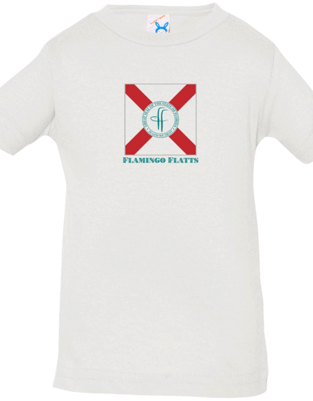 3322 Infant Flamingo Flatts Flag Jersey T-Shirt