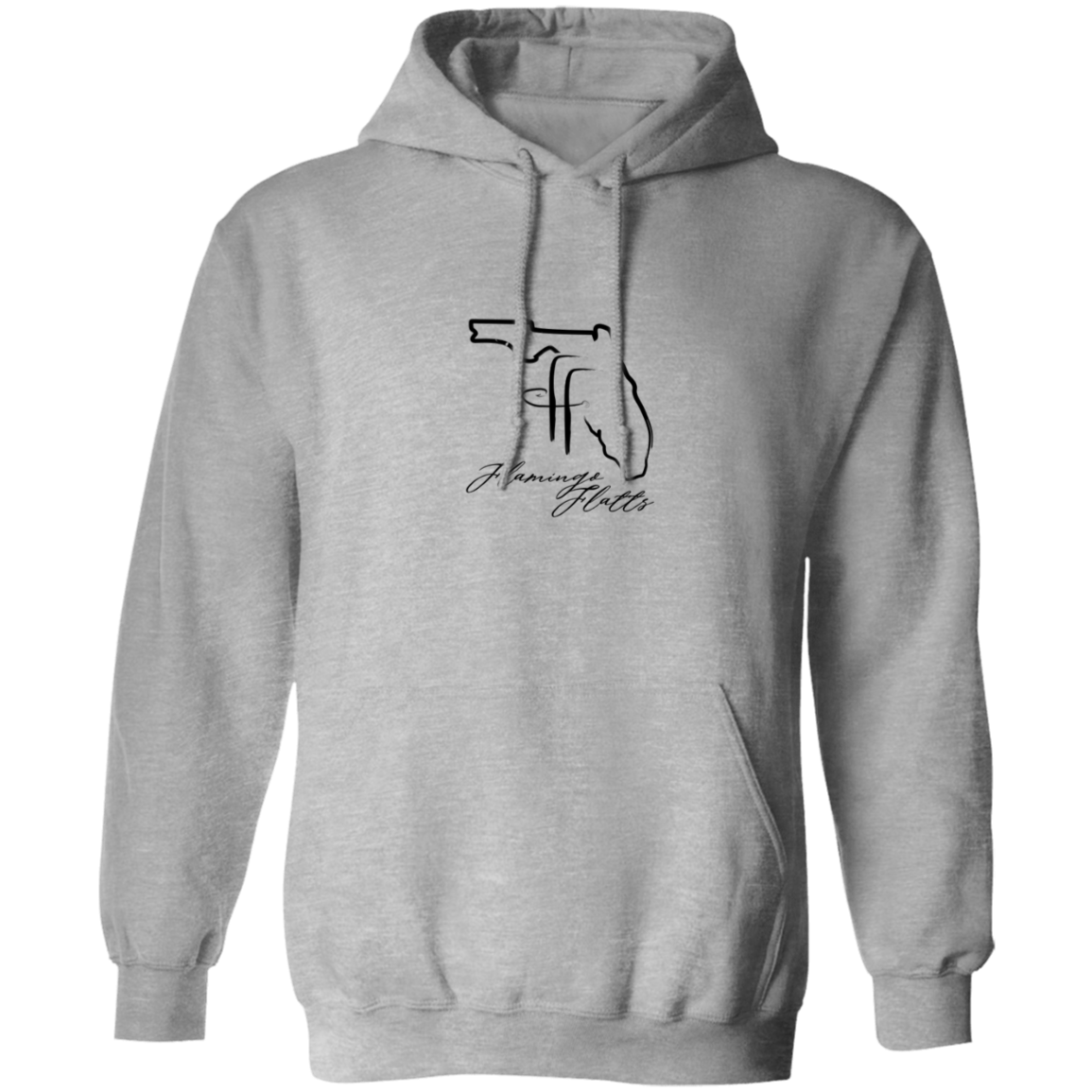 G185  Flamingo Flatts Coastal Pullover Hoodie