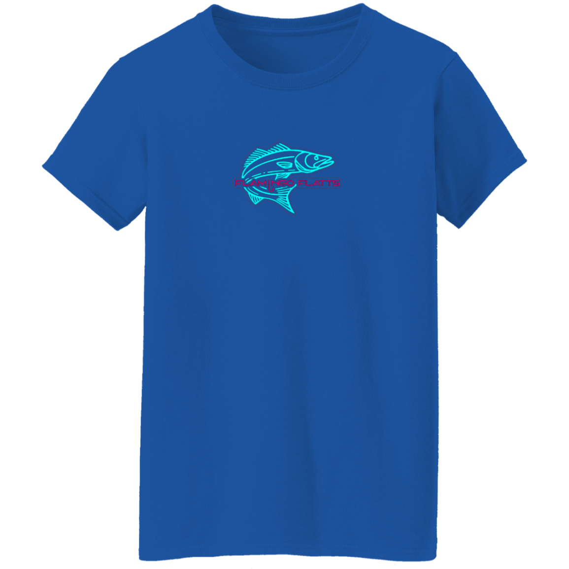 G500L Ladies' Flamingo Flatts Snook 5.3 oz. T-Shirt
