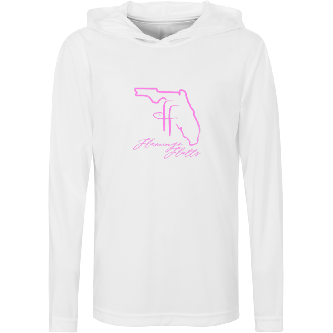 TT41Y Team 365 Kids Flamingo Flatts Coastal Zone Hooded Tee