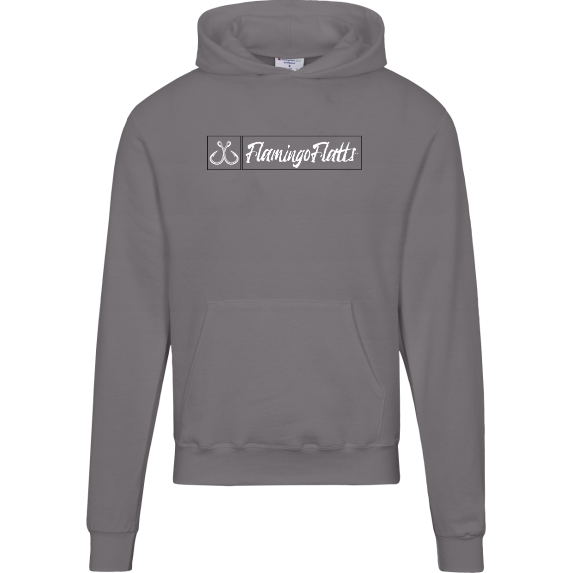 S700 Champion Mens Flamingo Flatts Coastal Fishing Powerblend Hoodie