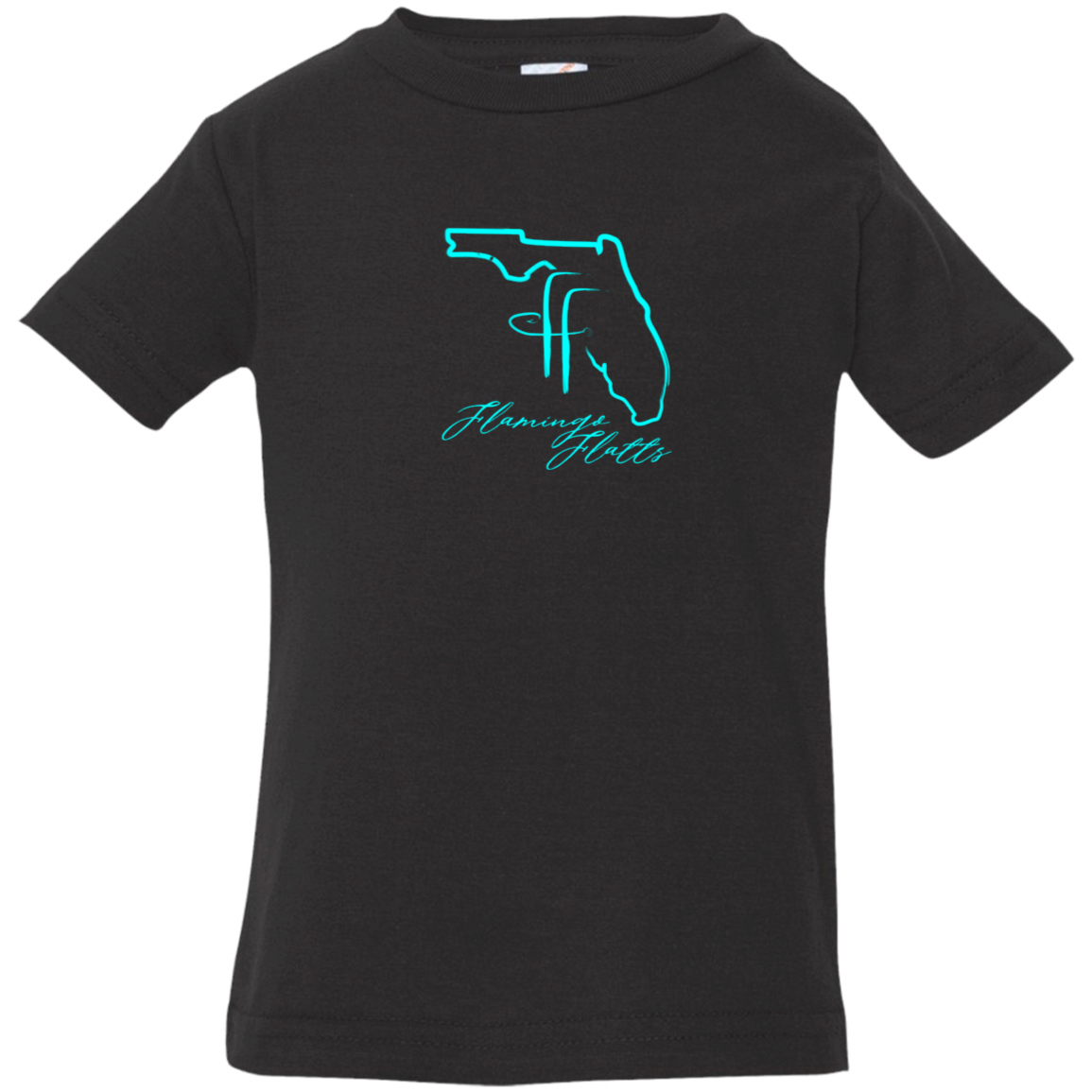 3322 Infant Flamingo Flatts Coastal Jersey T-Shirt