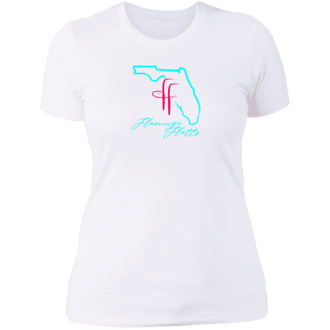 NL3900 Ladies' Flamingo Flatts Coastal Boyfriend T-Shirt