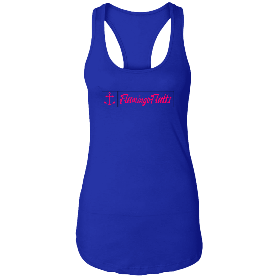 NL1533 Ladies Flamingo Flatts Newport Coastal Ideal Racerback Tank