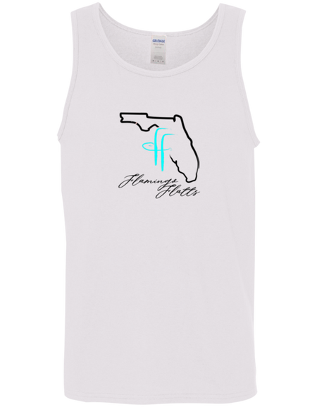G520 Flamingo Flatts Coastal Cotton Tank Top 5.3 oz.
