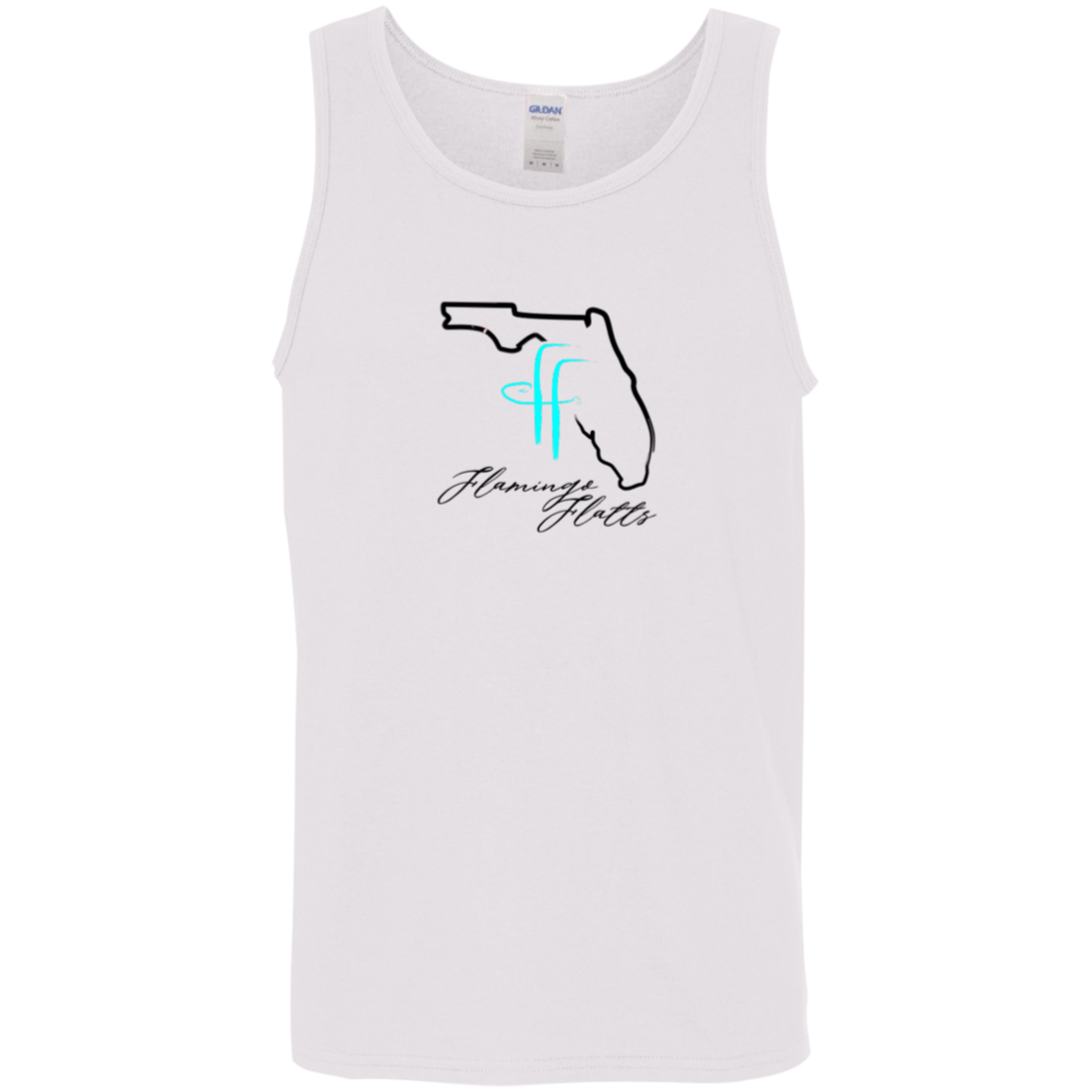 G520 Flamingo Flatts Coastal Cotton Tank Top 5.3 oz.