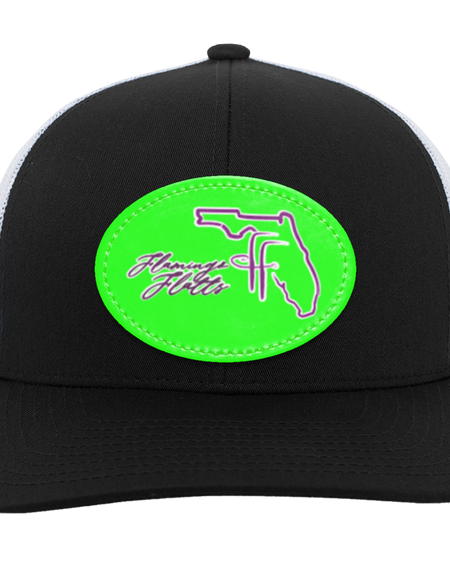 104C Flamingo Flatts Coastal Trucker Snap Back - Patch
