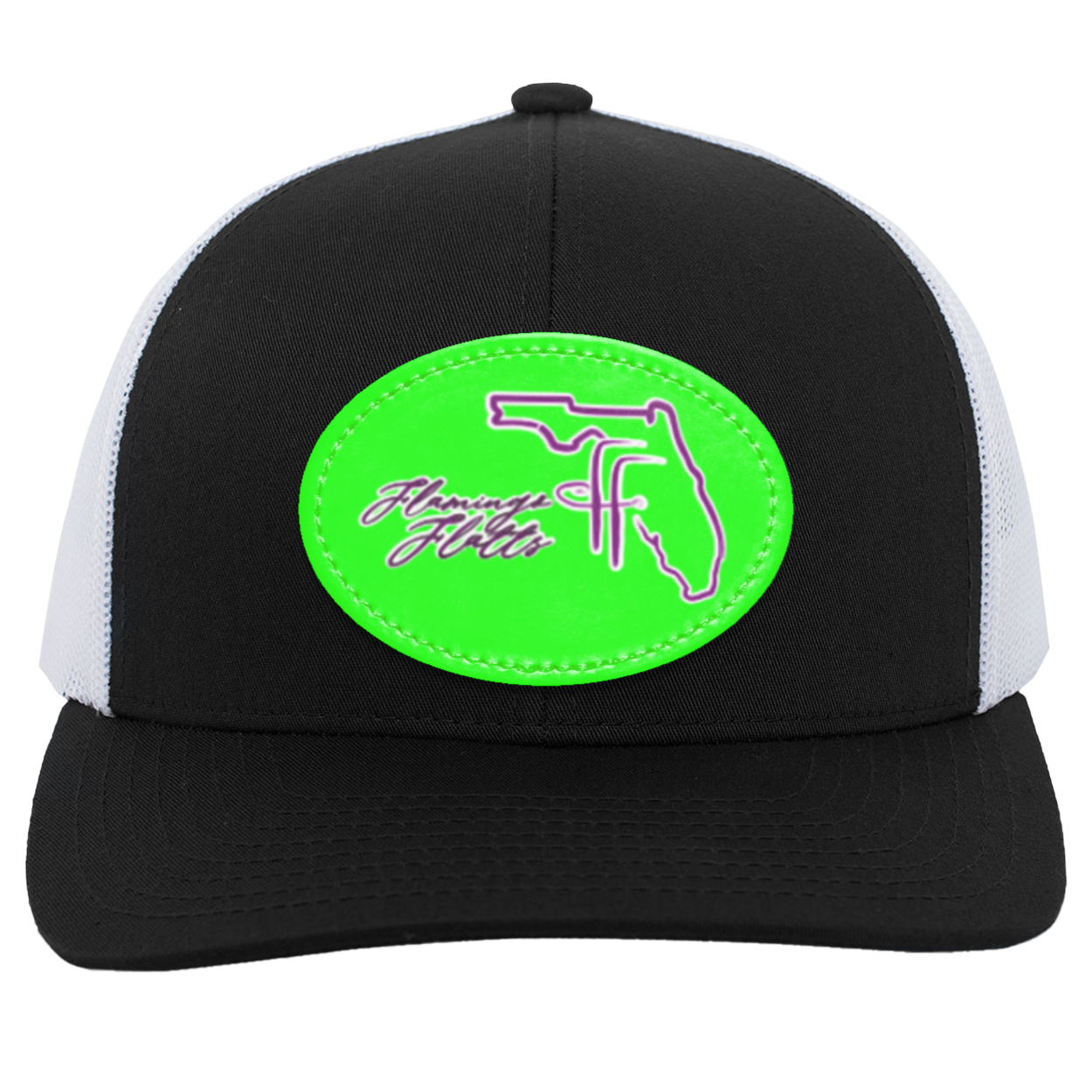 104C Flamingo Flatts Coastal Trucker Snap Back - Patch