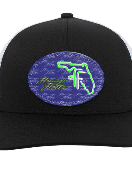 104C Flamingo Flatts Coastal Trucker Snap Back - Patch