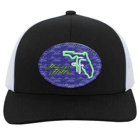104C Flamingo Flatts Coastal Trucker Snap Back - Patch