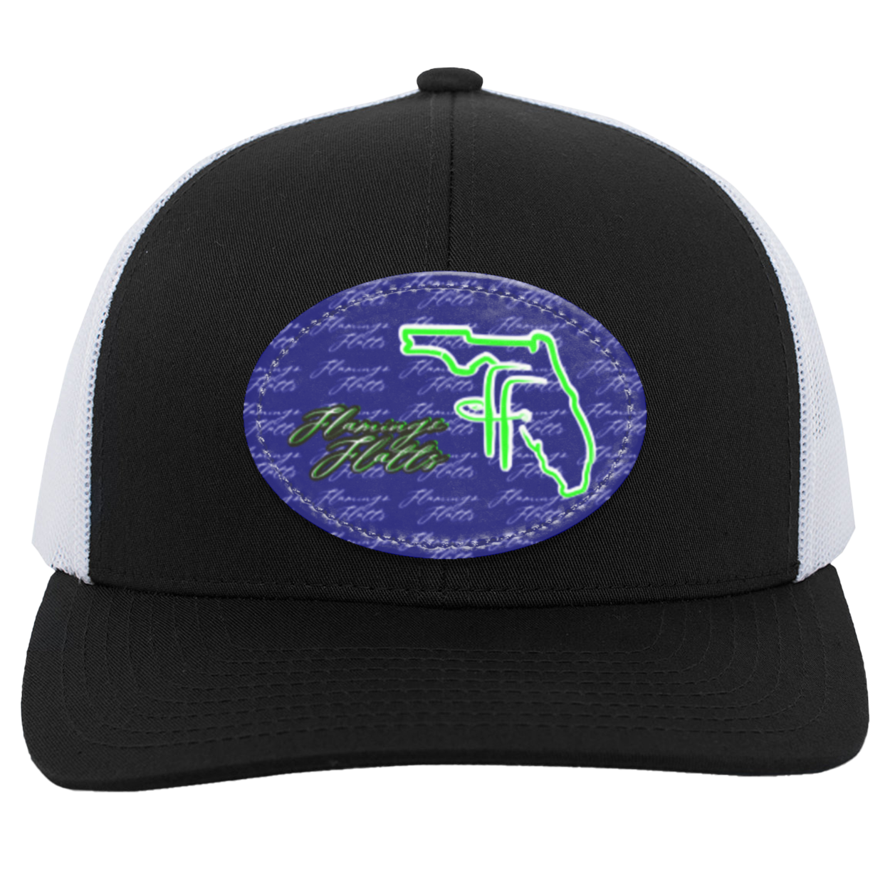 104C Flamingo Flatts Coastal Trucker Snap Back - Patch