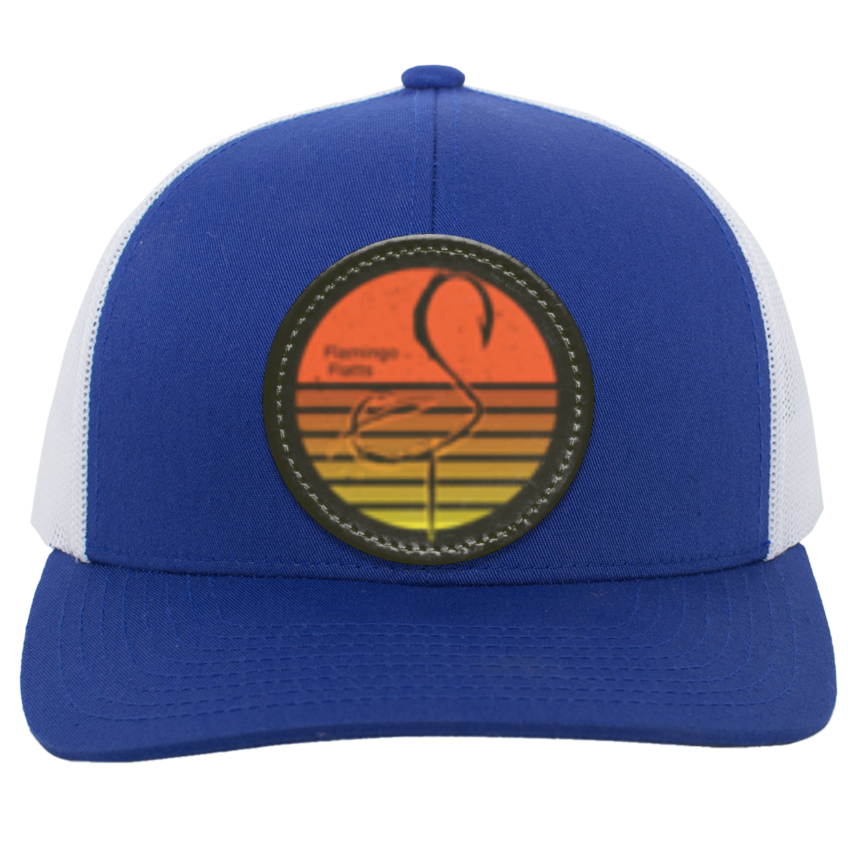 104C Retro Sunset Trucker Snap Back - Patch