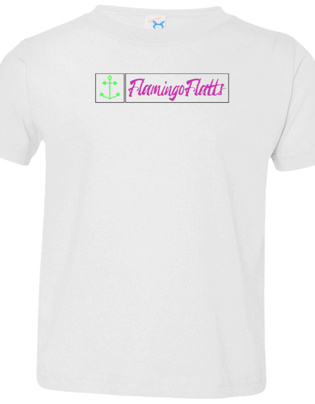 3321 Toddler Flamingo Flatts Newport Coastal Jersey T-Shirt