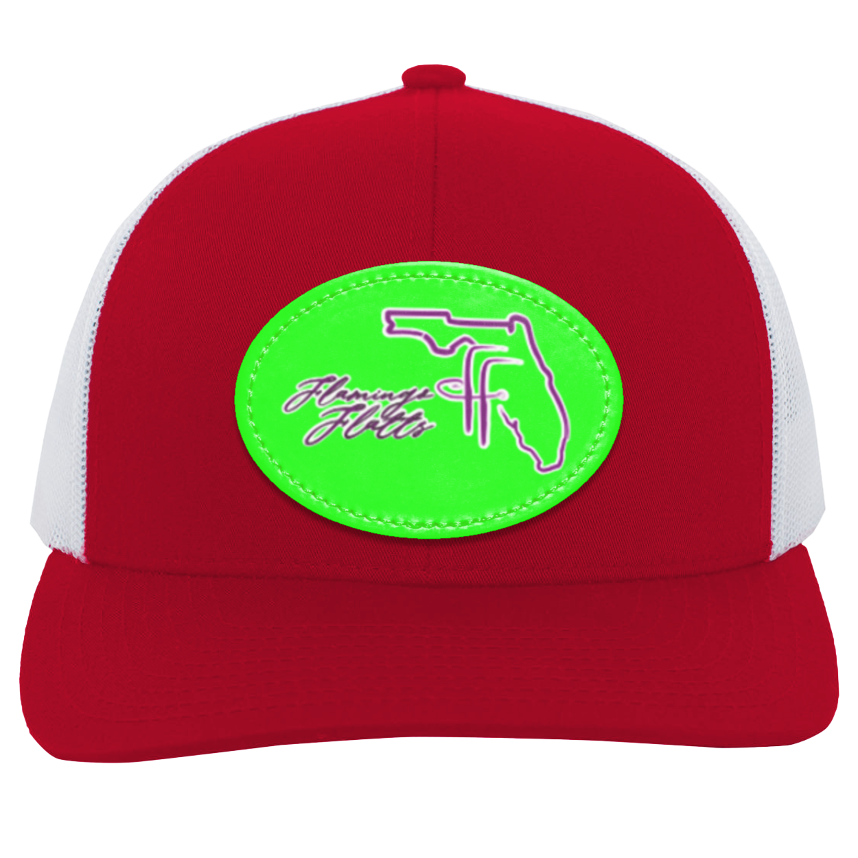 104C Flamingo Flatts Coastal Trucker Snap Back - Patch