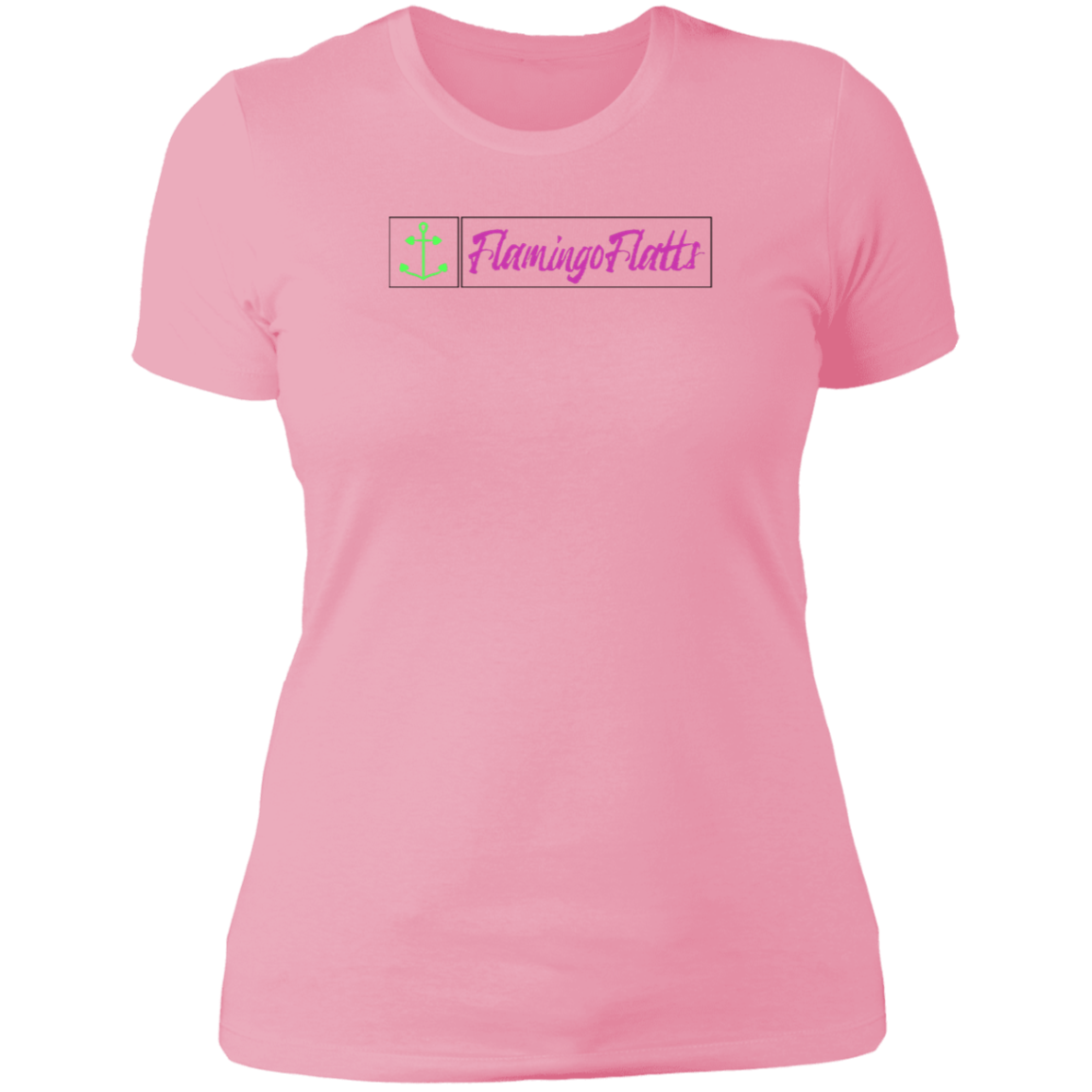 NL3900 Ladies' Flamingo Flatts Newport Coastal Boyfriend T-Shirt