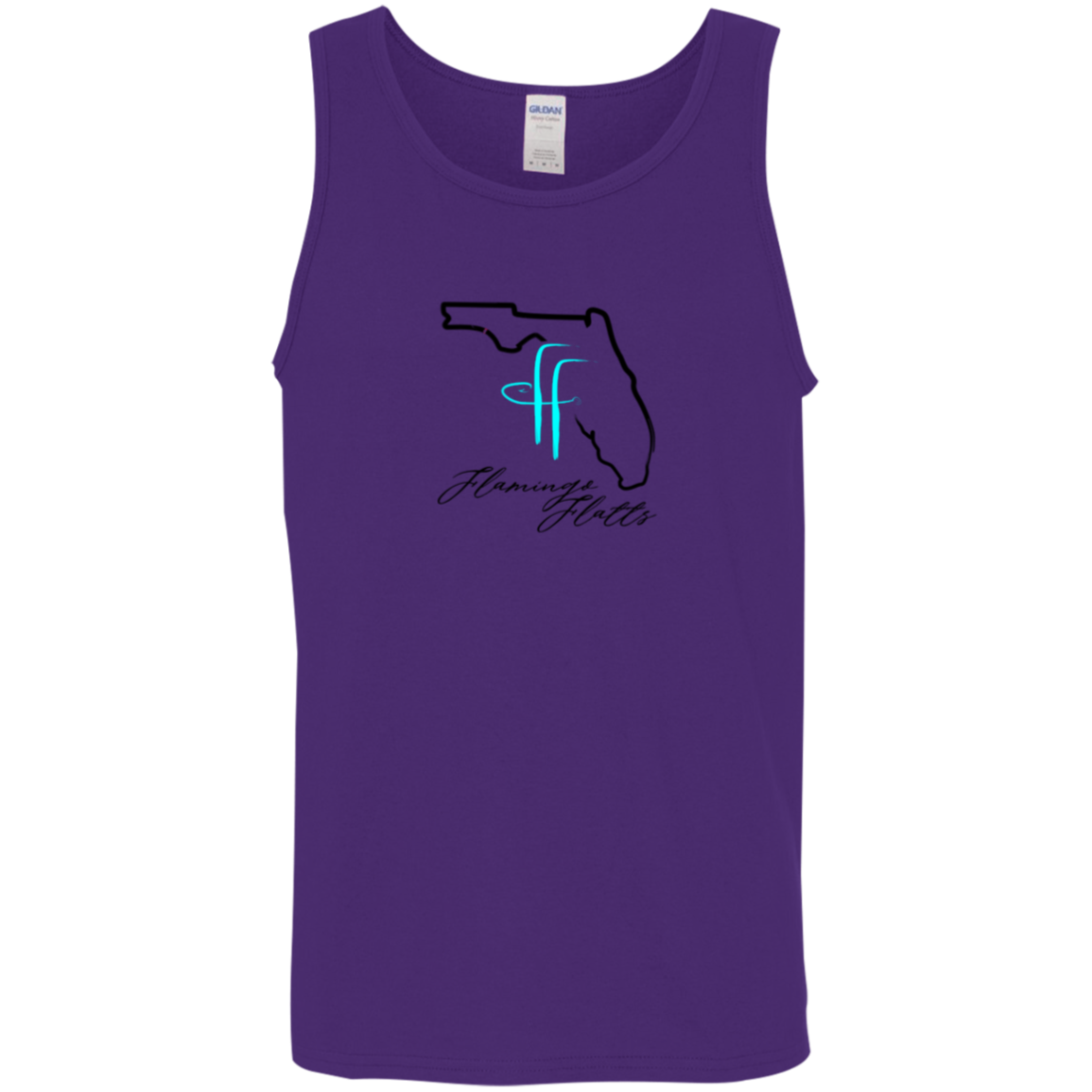 G520 Flamingo Flatts Coastal Cotton Tank Top 5.3 oz.