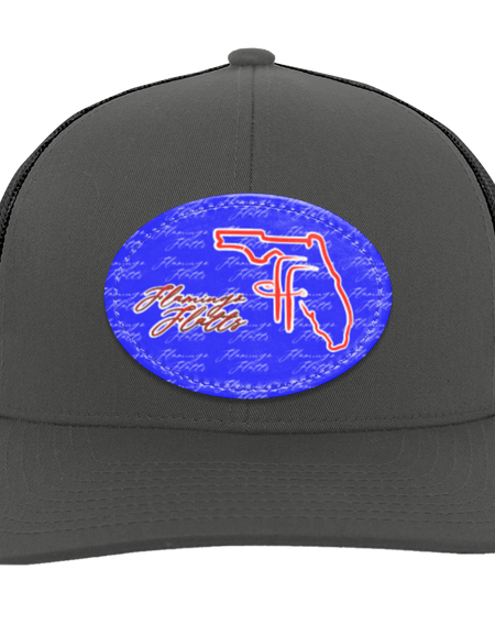 104C Flamingo Flatts Coastal Trucker Snap Back - Patch