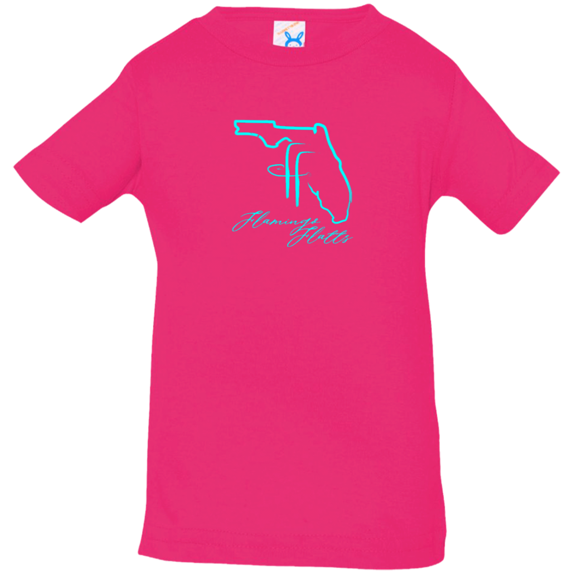 3322 Infant Flamingo Flatts Coastal Jersey T-Shirt