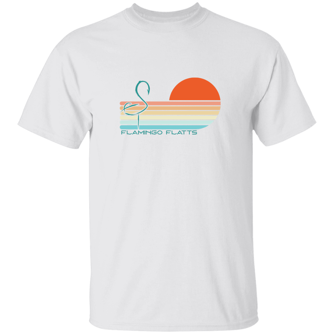 G500 Men's Flamingo Flatts Sunset v.1 5.3 oz. T-Shirt