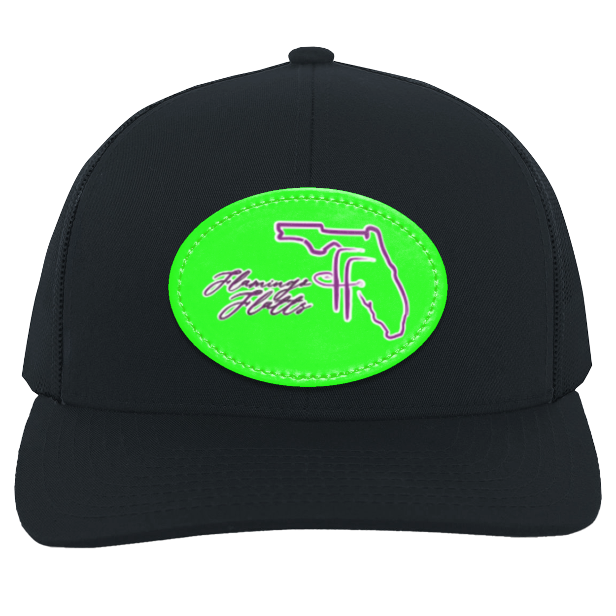 104C Flamingo Flatts Coastal Trucker Snap Back - Patch