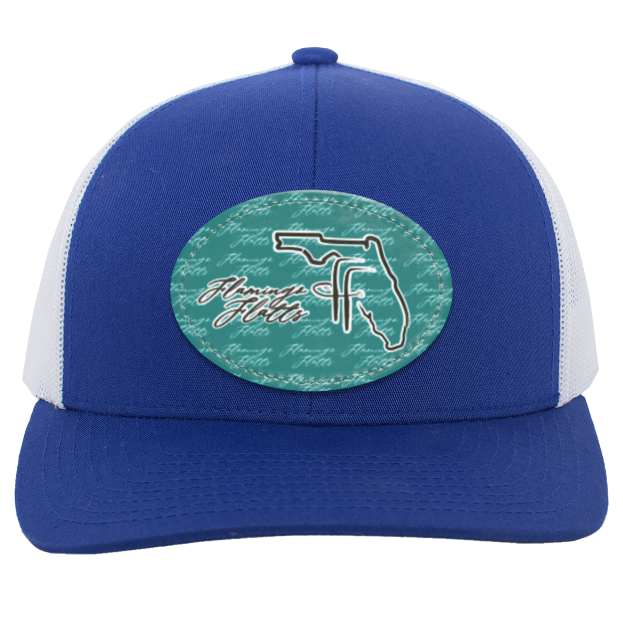 104C Flamingo Flatts coastal Trucker Snap Back - Patch