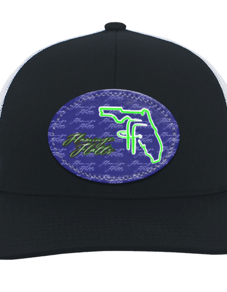 104C Flamingo Flatts Coastal Trucker Snap Back - Patch