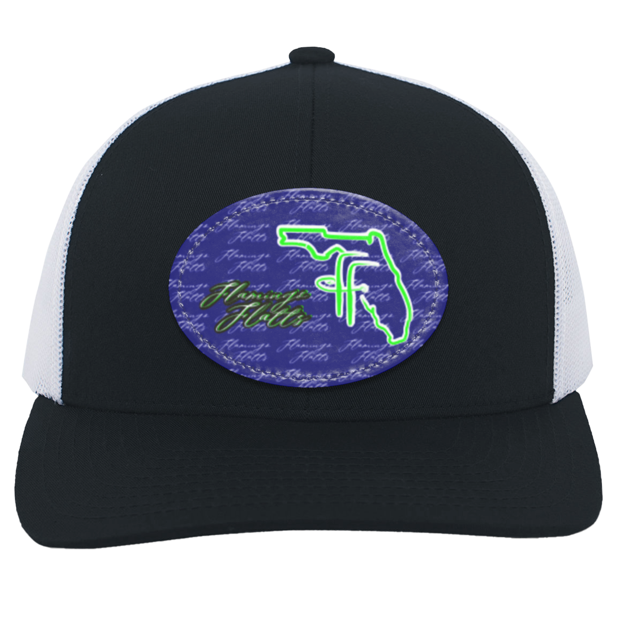 104C Flamingo Flatts Coastal Trucker Snap Back - Patch