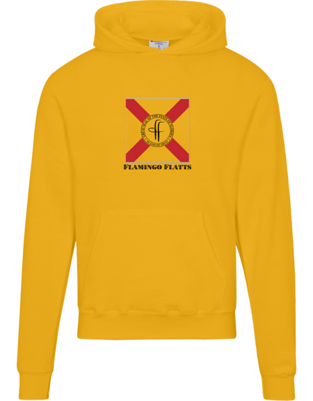 S700 Champion Mens Flamingo Flatts Flag Powerblend Hoodie