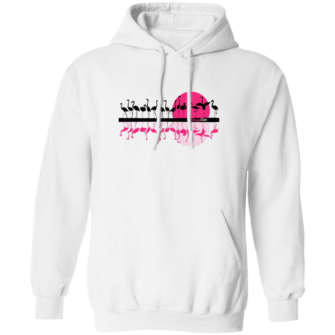 G185 Flamingo Flatts Sunset Pullover Hoodie