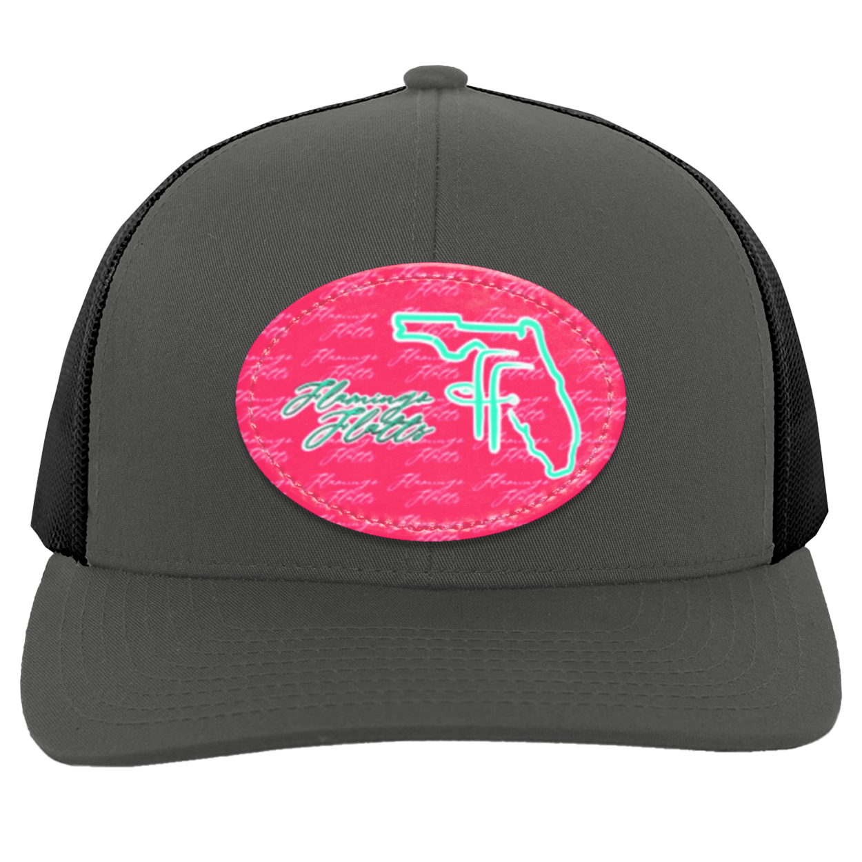 104C Flamingo Flatts Coastal Trucker Snap Back - Patch