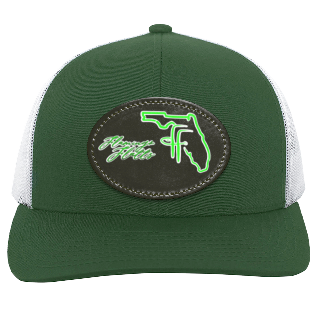 104C Flamingo Flatts Coastal Trucker Snap Back - Patch