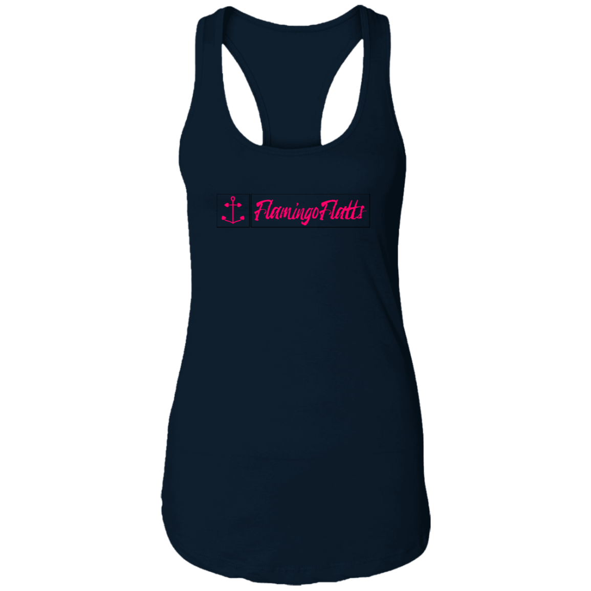 NL1533 Ladies Flamingo Flatts Newport Coastal Ideal Racerback Tank