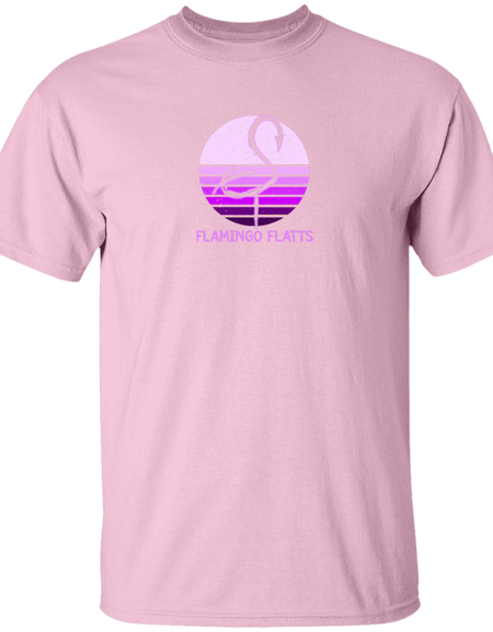 G500 Ladies' Flamingo Flatts Retro Sunset 5.3 oz. T-Shirt