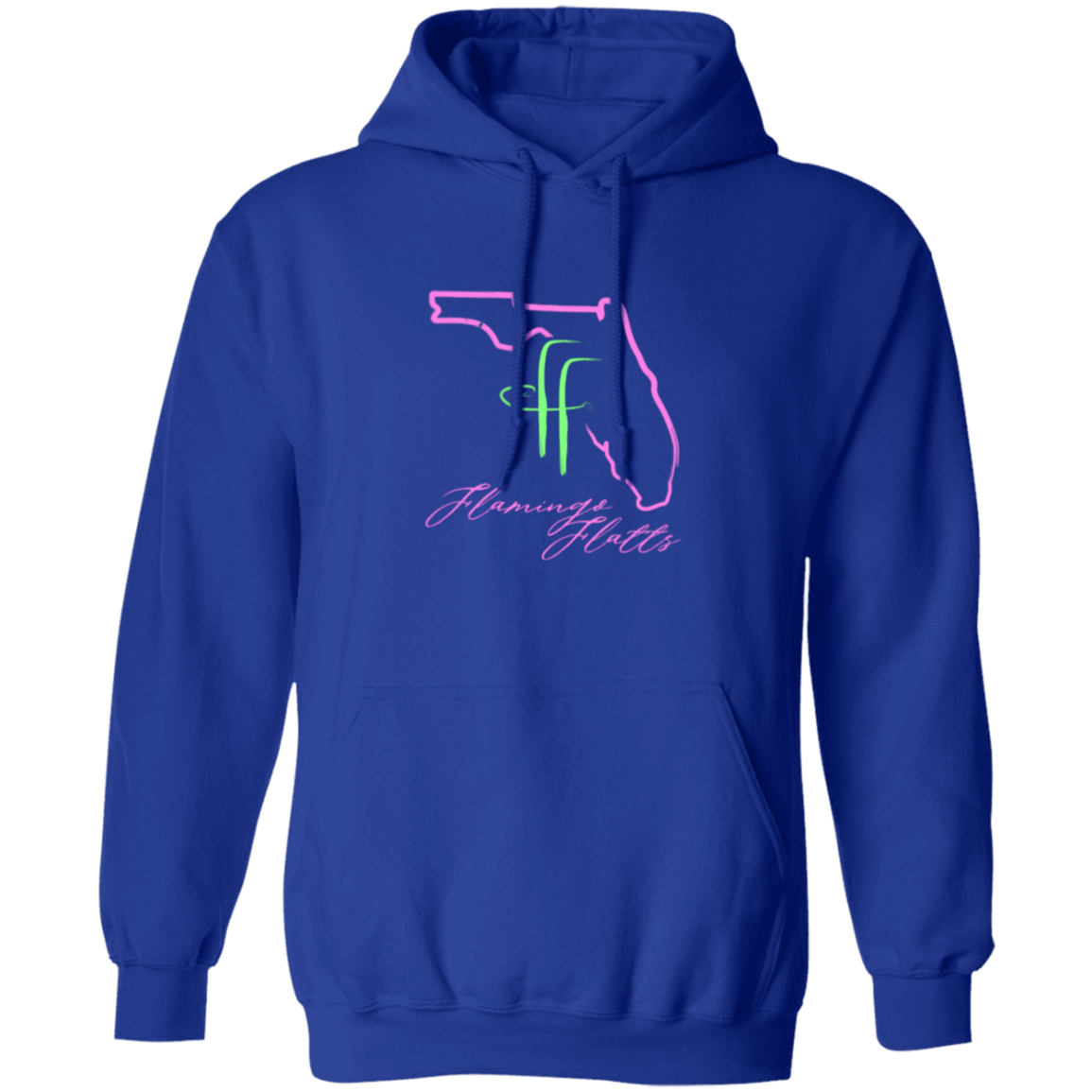 G185 Ladies Flamingo Flatts Coastal Pullover Hoodie