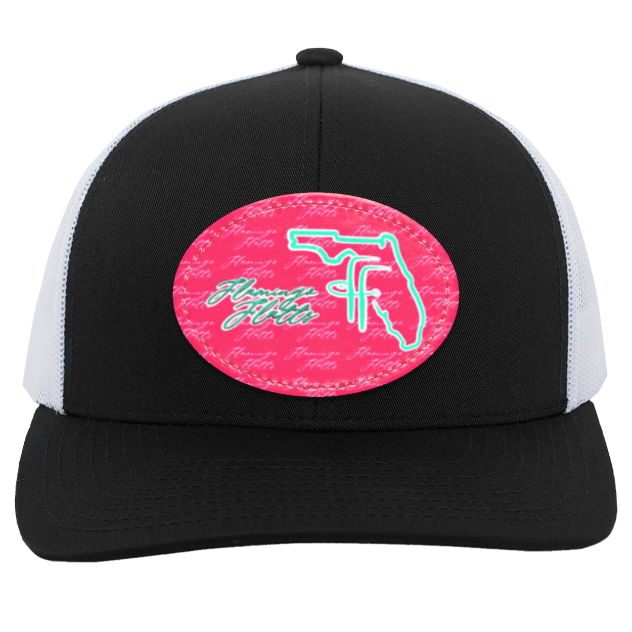 104C Flamingo Flatts Coastal Trucker Snap Back - Patch