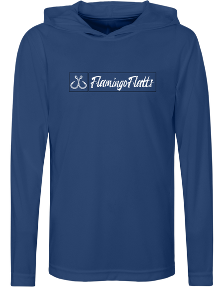 TT41Y Team 365 Kids Flamingo Flatts Coastal Fishing Zone Hooded Tee