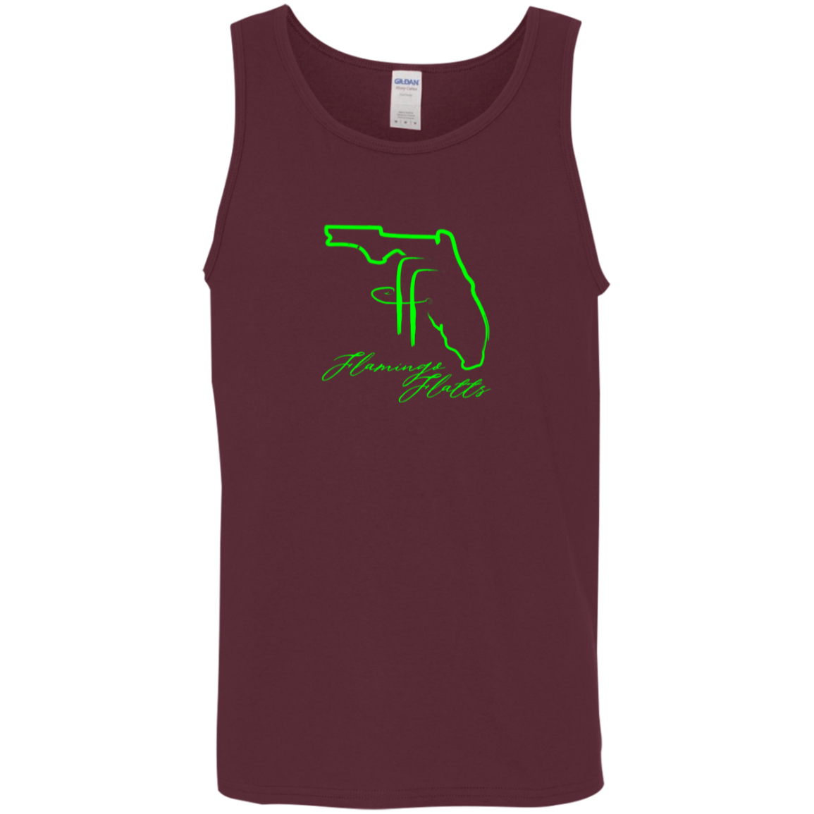 G520 Flamingo Flatts Coastal Cotton Tank Top 5.3 oz.