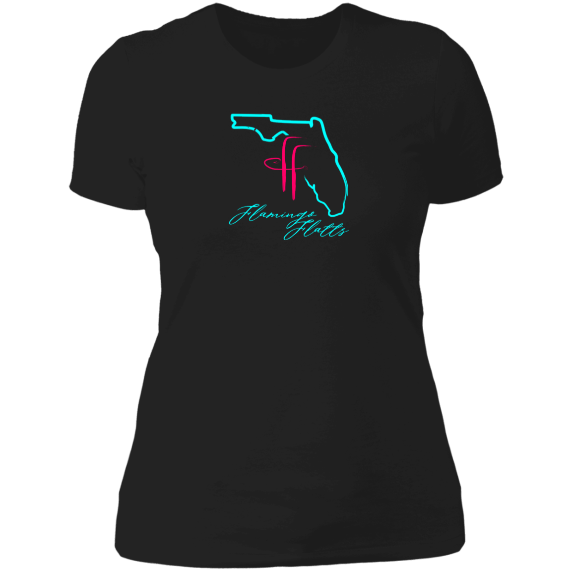 NL3900 Ladies' Flamingo Flatts Coastal Boyfriend T-Shirt