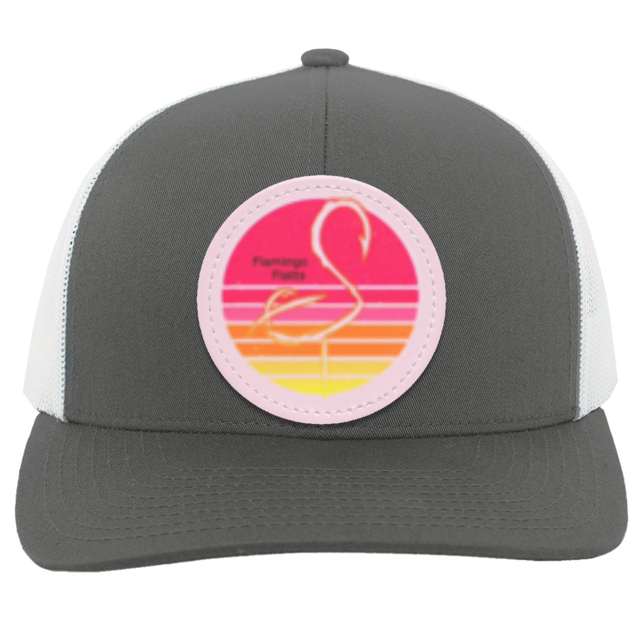 104C Retro Sunset Trucker Snap Back - Patch