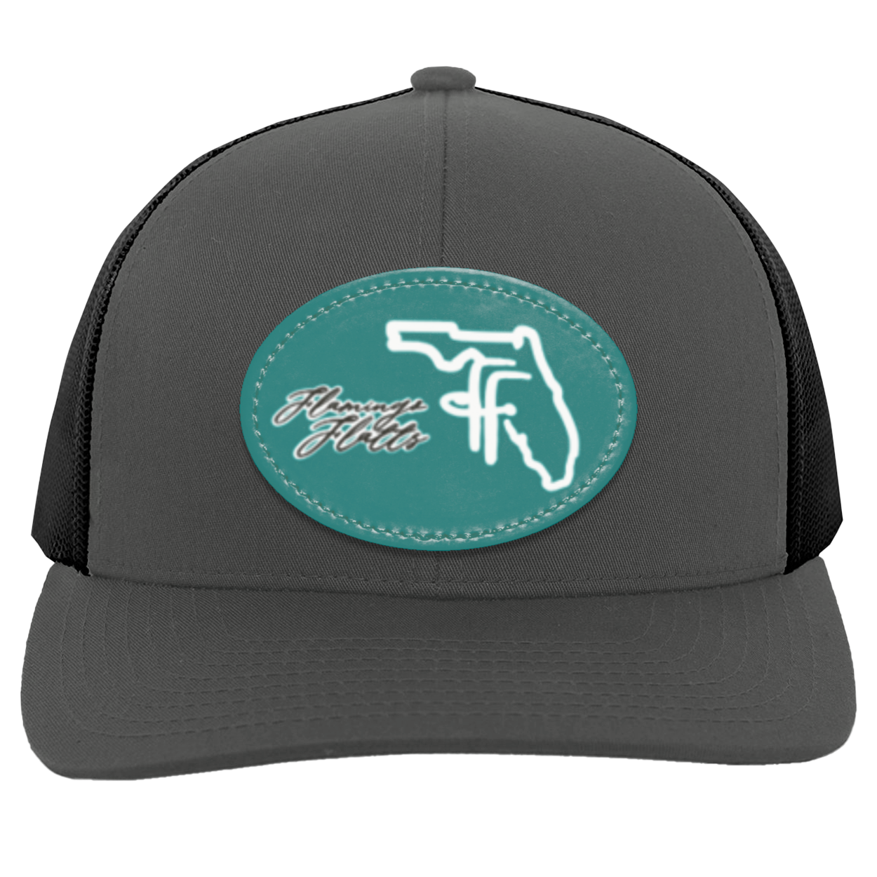 104C Flamingo Flatts Coastal Trucker Snap Back - Patch