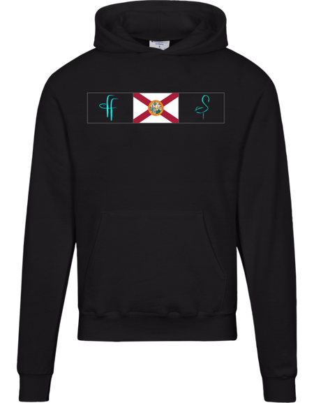 S700 Champion Mens FF/Flamingo Flatts State Flag Powerblend Hoodie